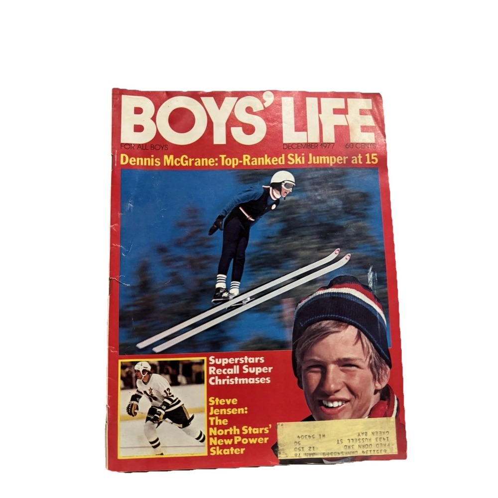 1977 December , Boys Life Magazine, Dennis Mcgrane(CP369)